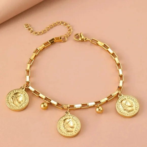 FP Italy Coin Charm Bracelet